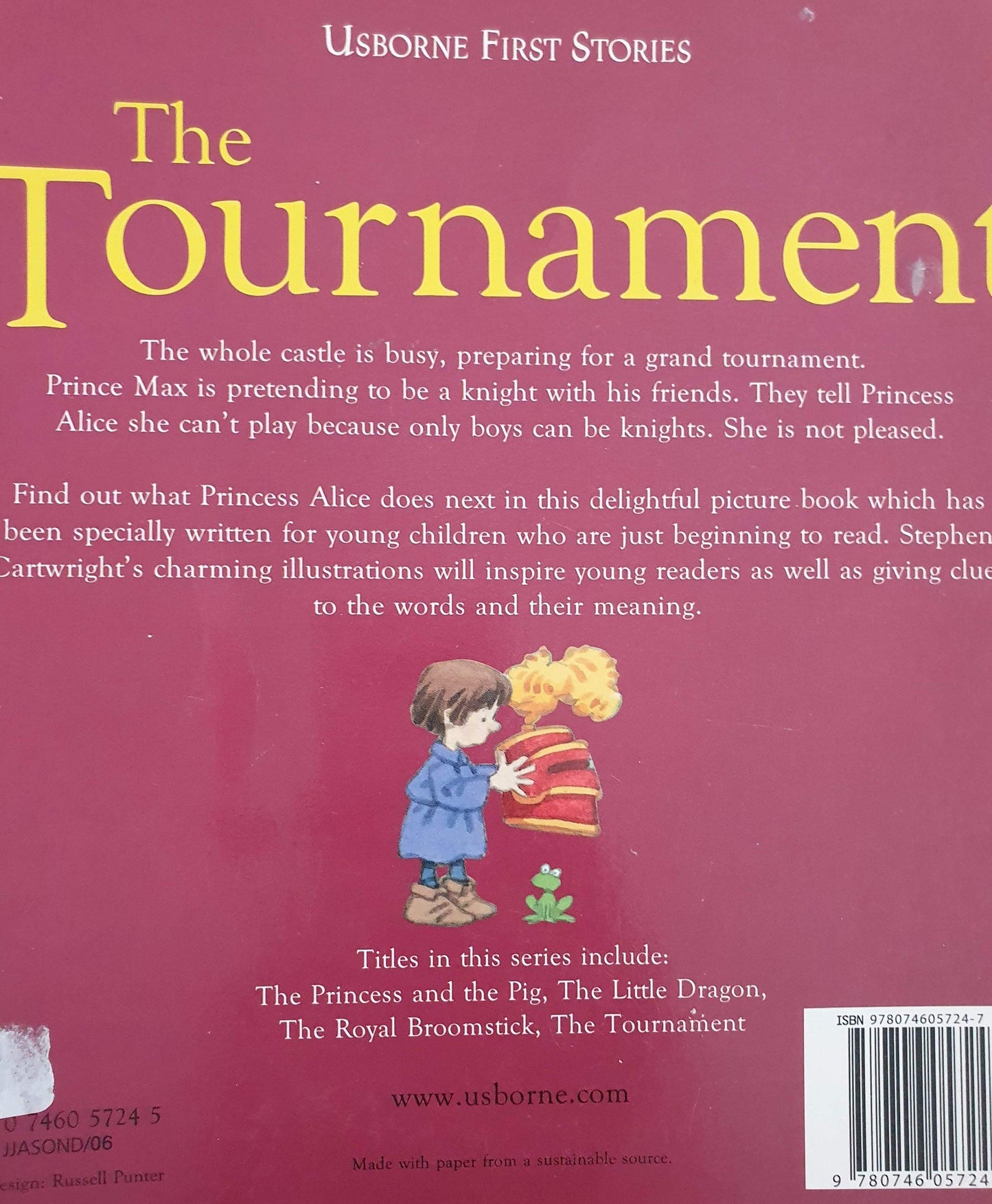 The Tournament Like New Usborne (6169438257337)