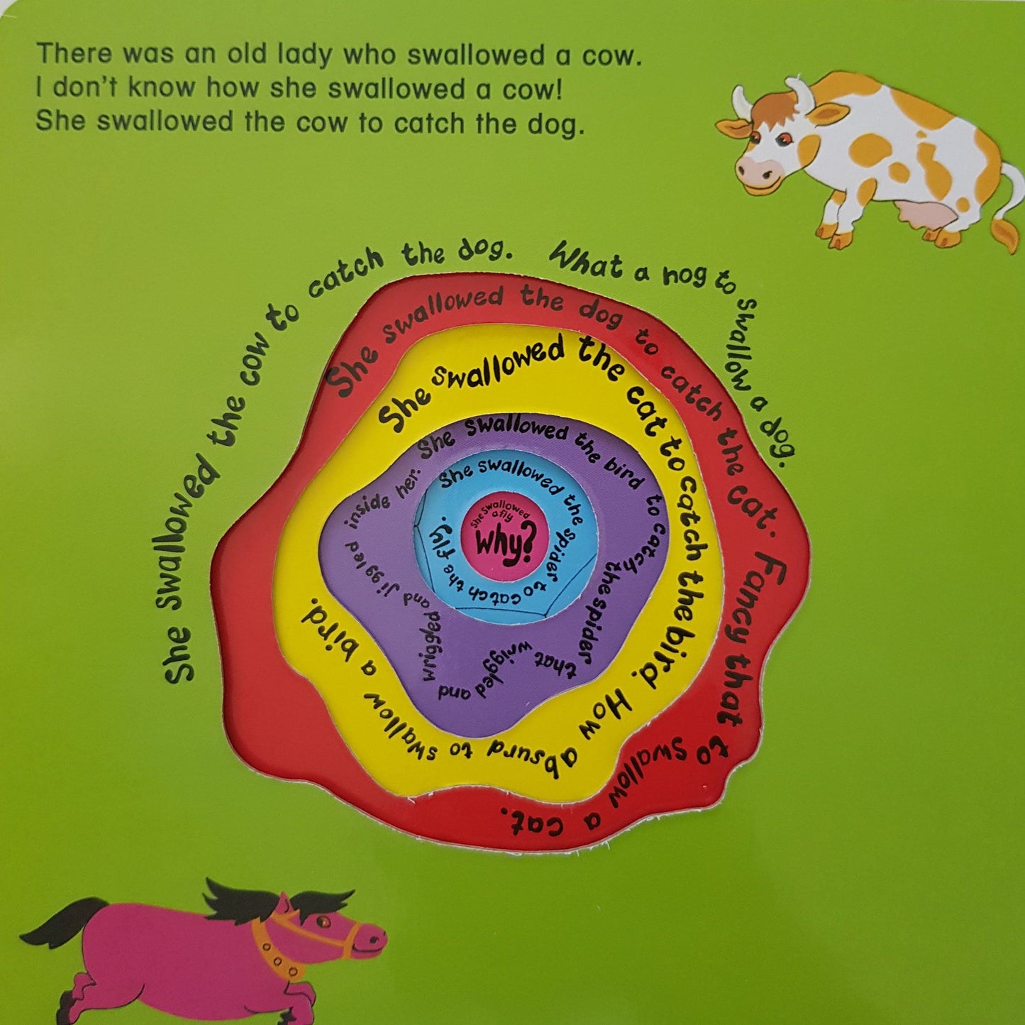 There was an Old lady who swallowed a fly Like New Not Applicable (4593185783863)