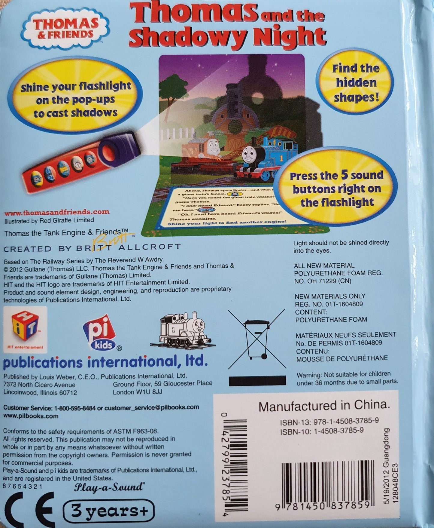 Thomas and the Shadowy Night Like New Not Applicable (4613604900919)