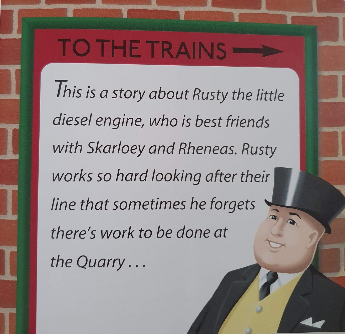 Thomas & Friends: Rusty Well Read Recuddles.ch (6095541076153)