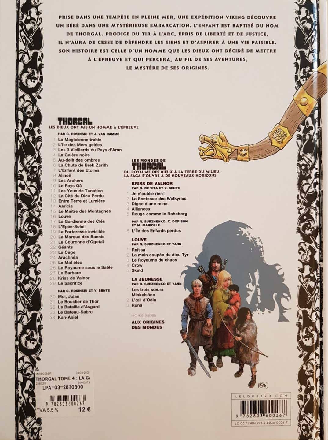 Thorgal - la Galère noire Like New Thorgal (4619394187319)