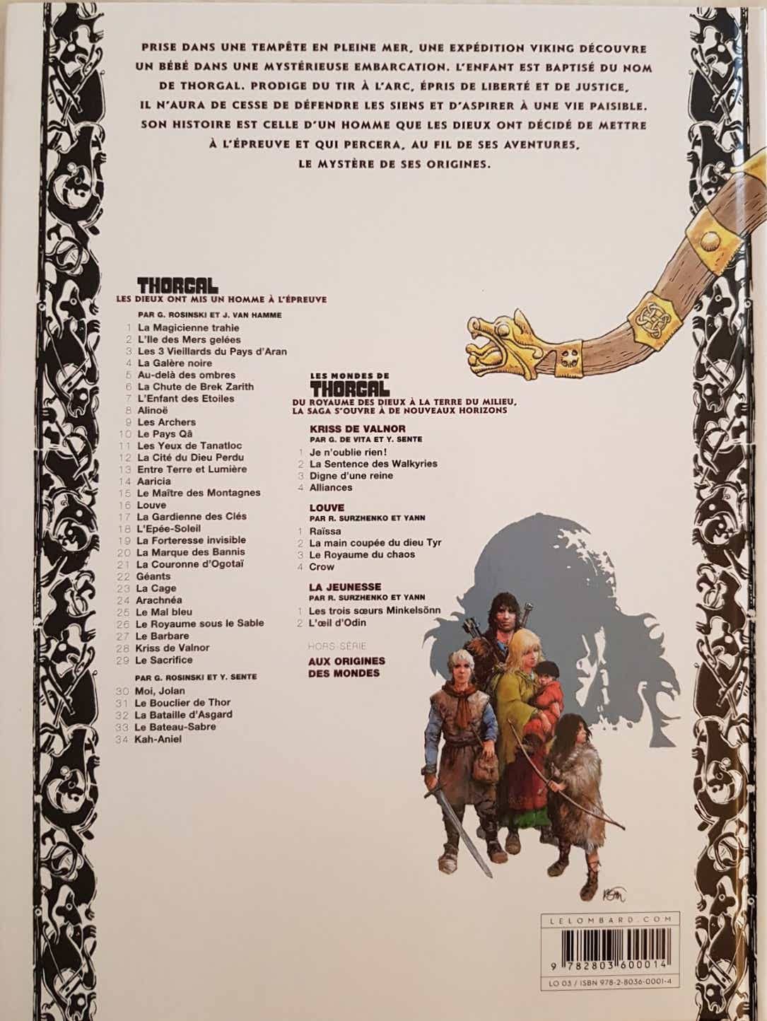 Thorgal- Les 3 vieillards du pays d'Aran Like New Thorgal (4619394154551)