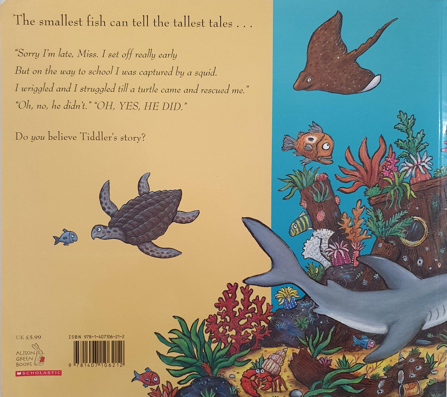 Tiddler Like New Julia Donaldson (6095540781241)