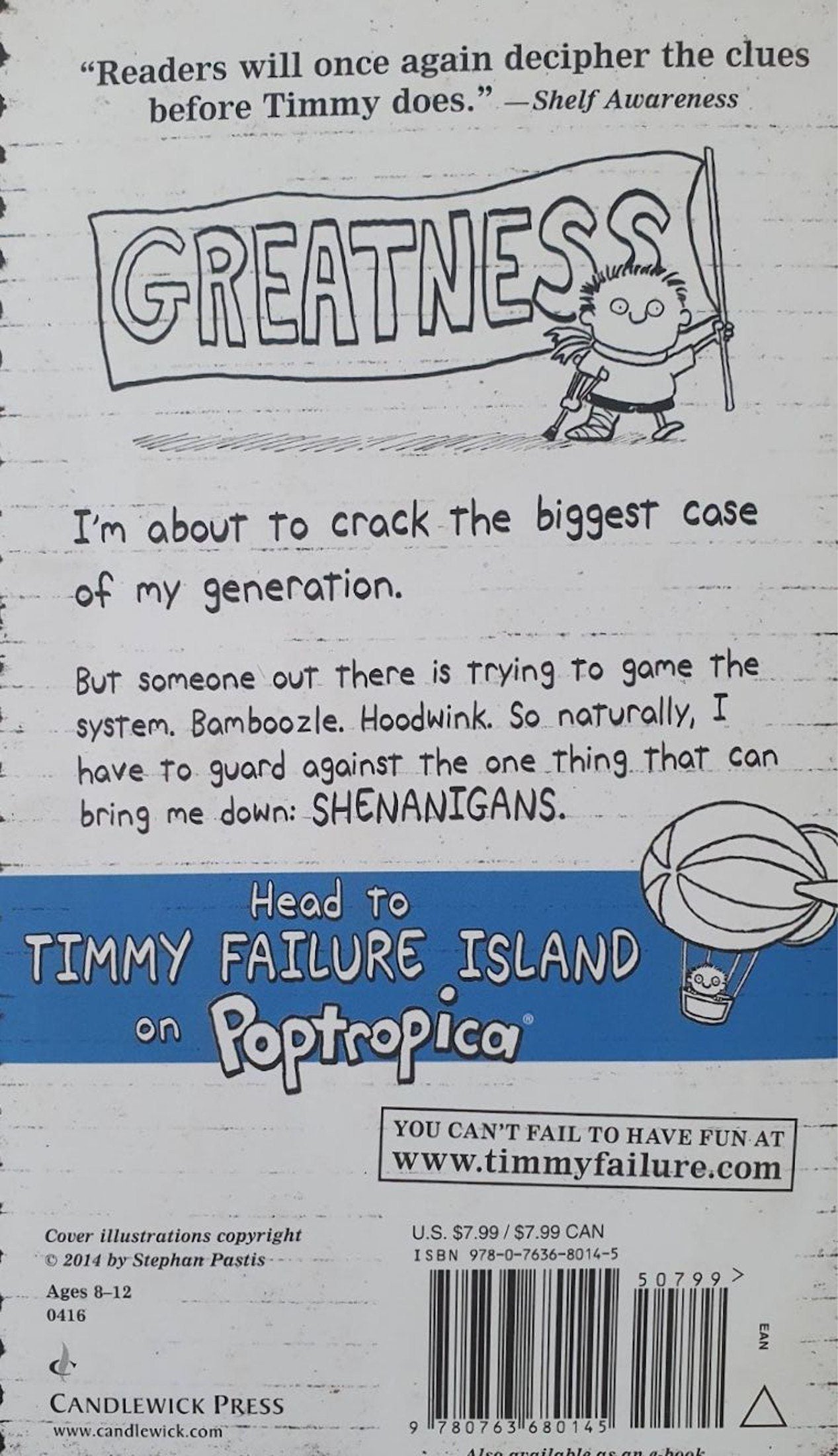 Timmy Failure - Now Look What You'hv Done Like New, 9+ years Timmy Failure (7050829594809)