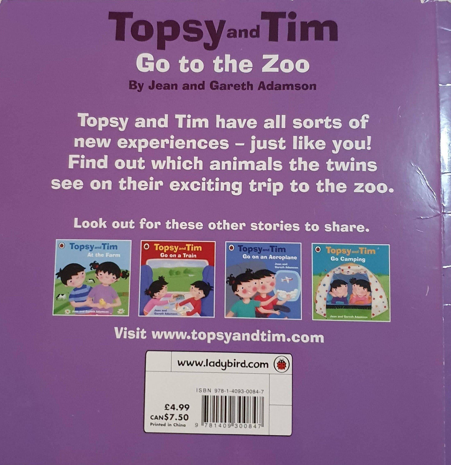 Topsy and Tim: Go to the Zoo Well Read Topsy and Tim (6235114406073)
