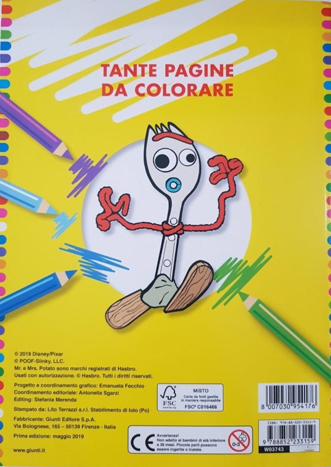 Toy Story 4. Maxi supercolor Like New Recuddles.ch (6250201972921)