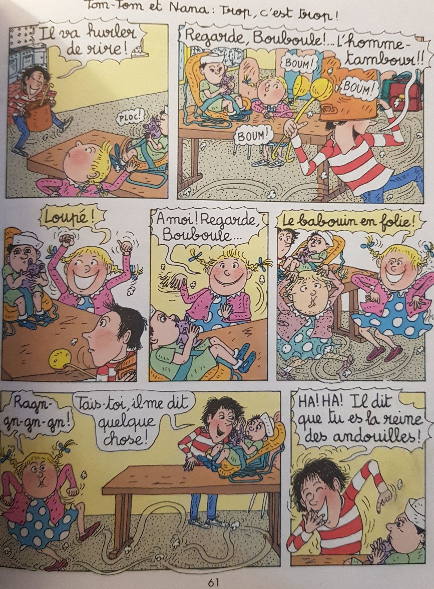 Trop, C'est Trop! Like New Tom -Tom et Nana (4623129346103)