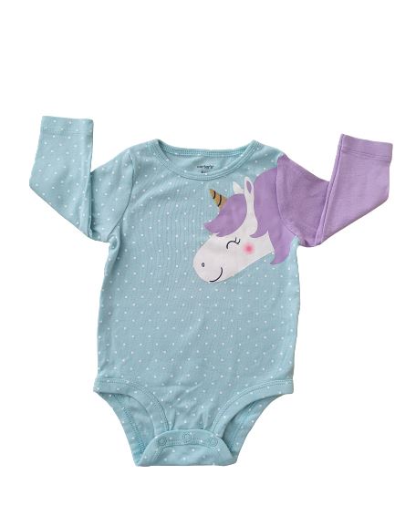 Unicorn Body Suit Carter's, 6 months Carter's (4608319881271)