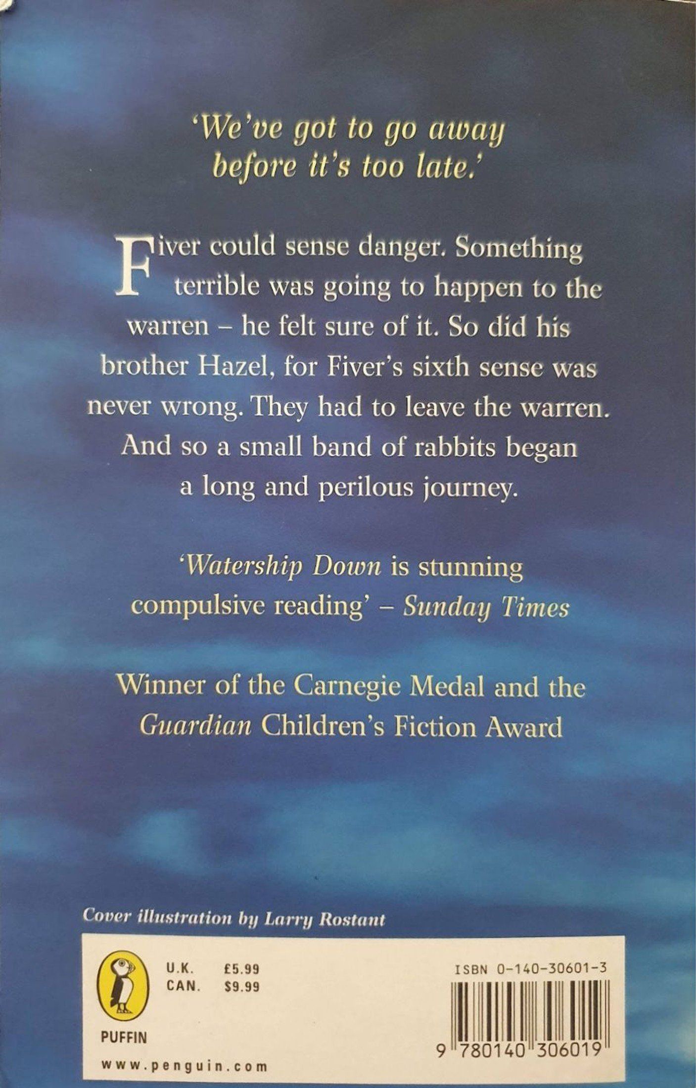 Watership Down Very Good, 0-5 Years Recuddles.ch (7447686054105)