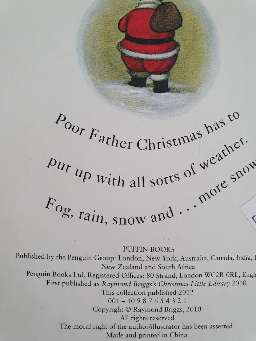 Weather Raymond Briggs Like New Recuddles.ch (6123516264633)
