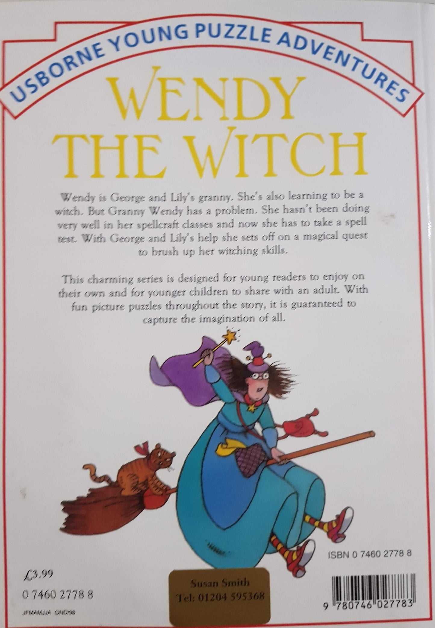 WENDY THE WITCH Like New Usborne (6172561375417)