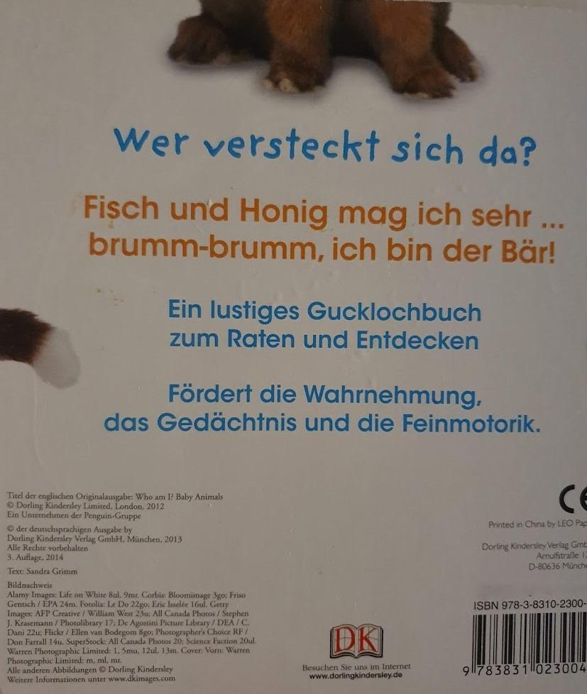 Wer versteckt sich da? Tierkinder Like New Recuddles.ch (6171975418041)