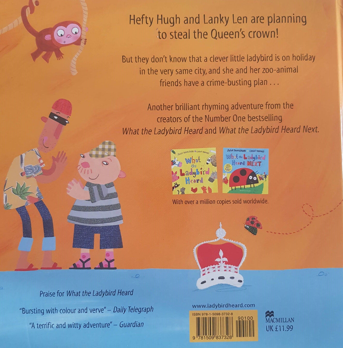 What a Ladybird heard on a Holiday Very Good Julia Donaldson (6229004222649)