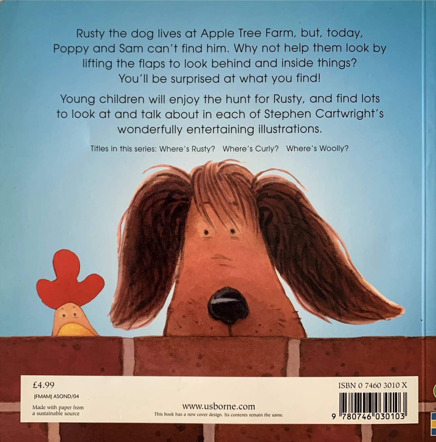 Where's Rusty? Like New Usborne (6266662518969)