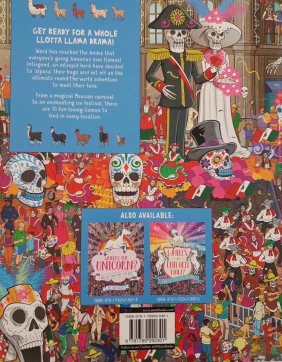 Where's the Llama? : A Whole Llotta Llamas to Search and Find Like New Recuddles.ch (6224364044473)