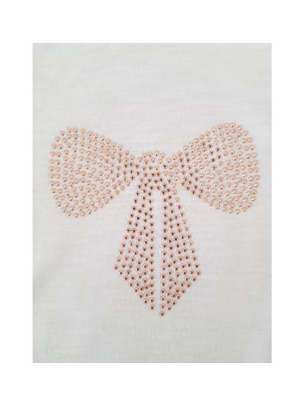 White Babysuit with Bow print Emma Fiorezi,3 months Emma Fiorezi (4612026597431)