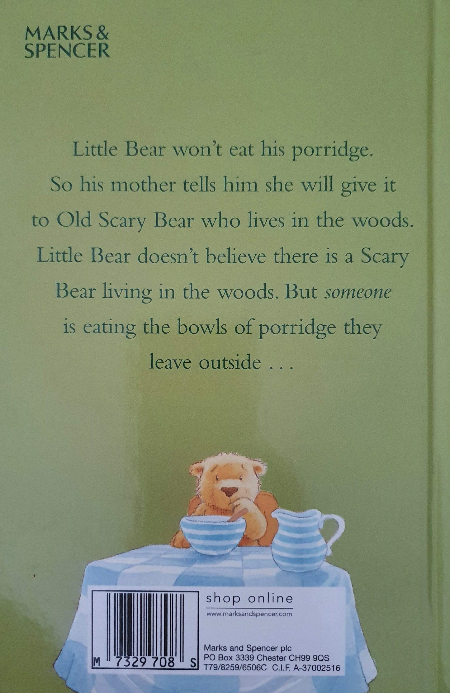 Who's been eating my Porridge Very Good ,3+Yrs Recuddles.ch (6703147352249)