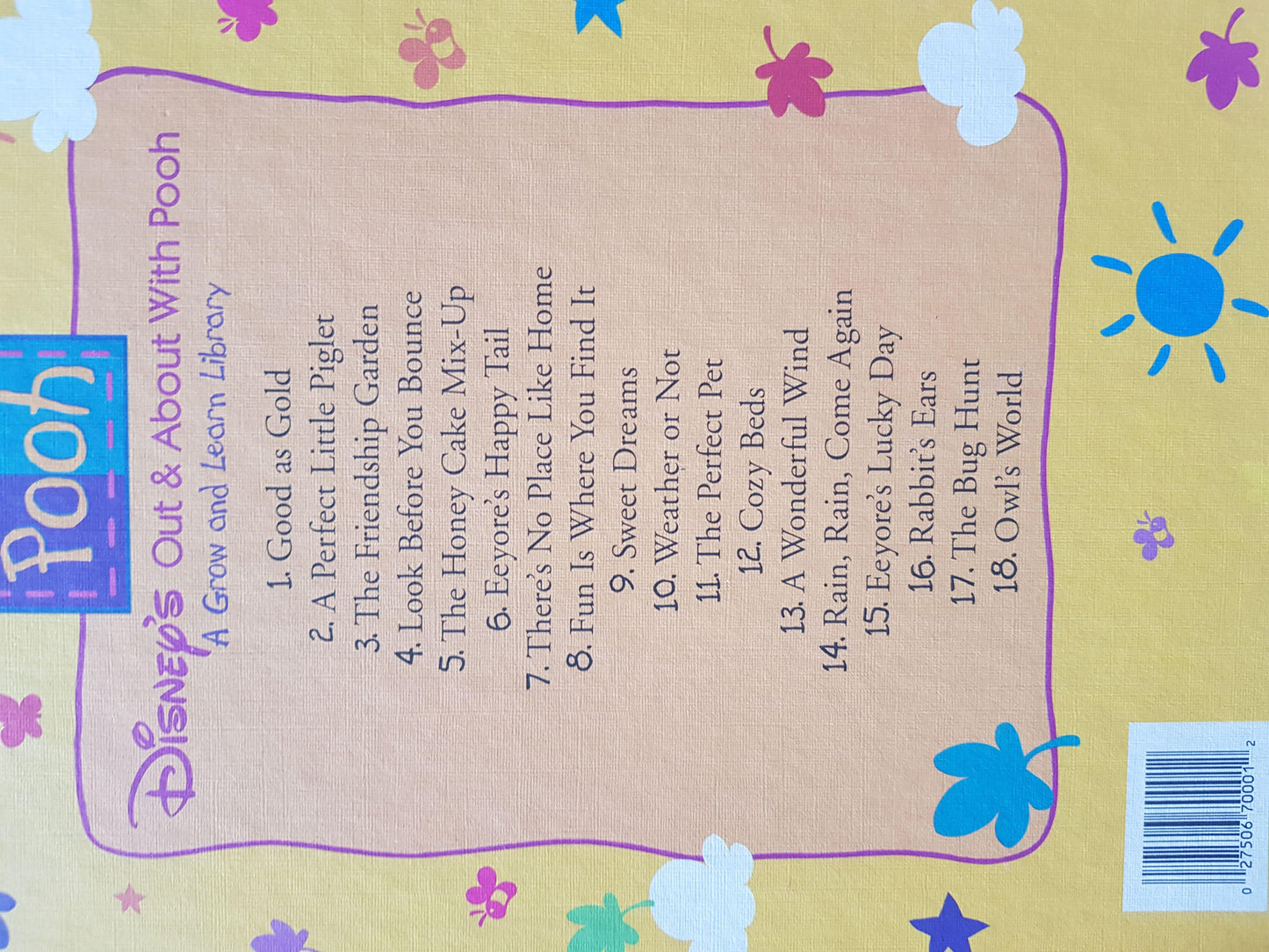 Winnie the Pooh Set Very Good , 4-7 Yrs Winnie the Poo (6287085633721)