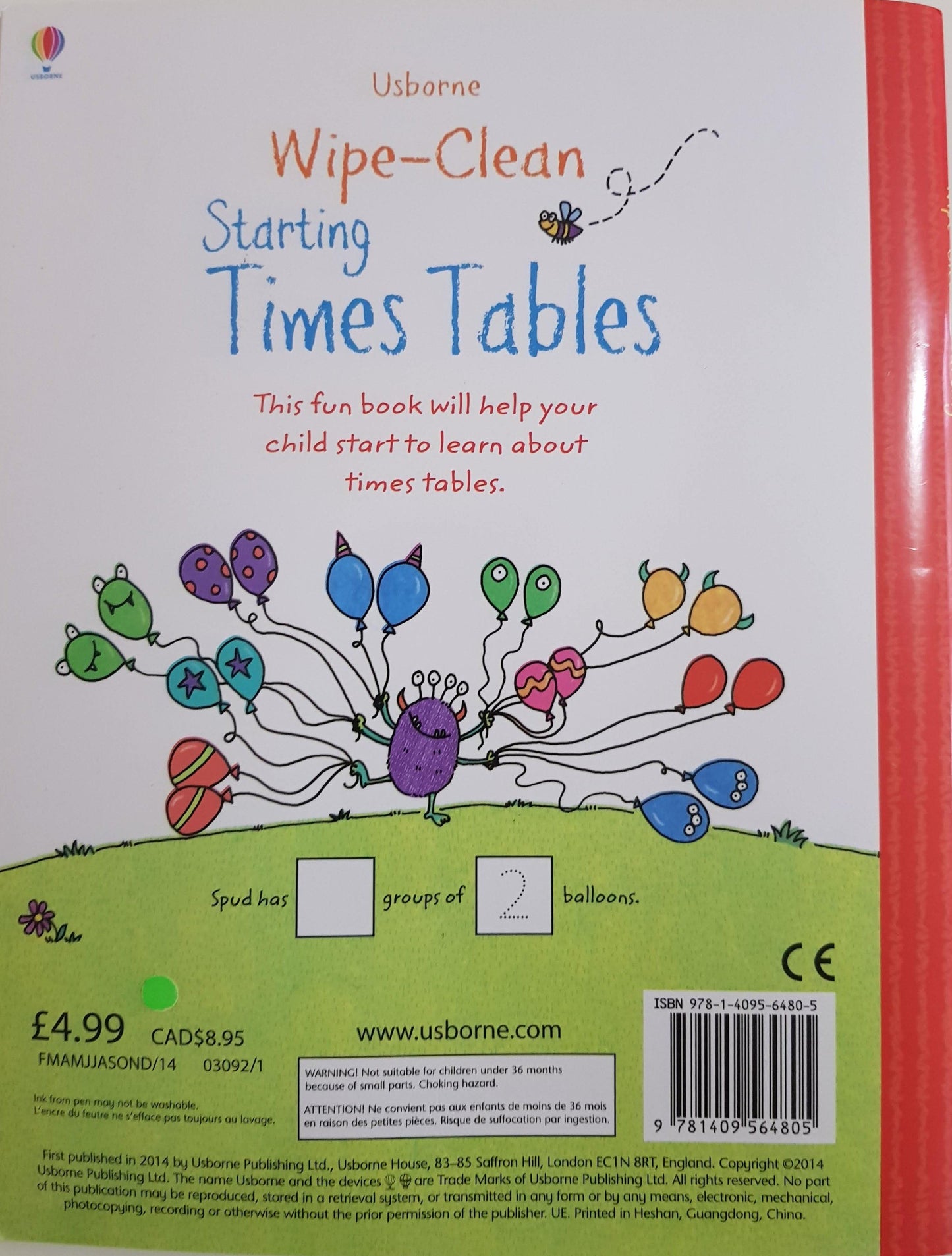 Wipe-Clean Starting TimesTables Very Good Recuddles.ch (6172560818361)