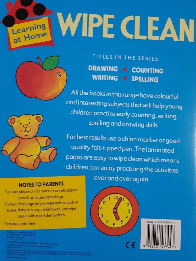 Wipe-Clean Writing Like New, 3+Yrs Recuddles.ch (6618728628409)