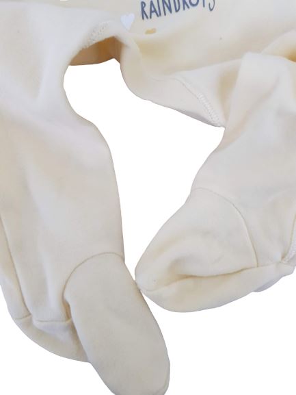 Wraparound Pyjama Naturaline, 50 cm (0-1 month) Naturaline (4608318767159)