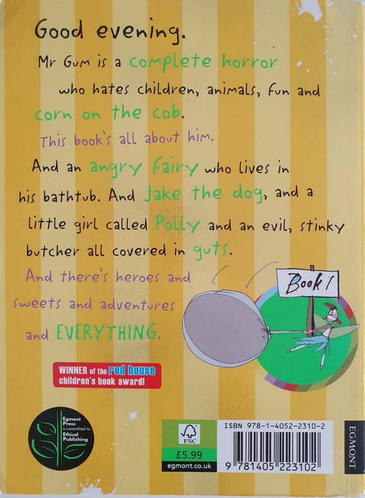 You're a Bad Man, Mr. Gum! Like New Not Applicable (6088808956089)