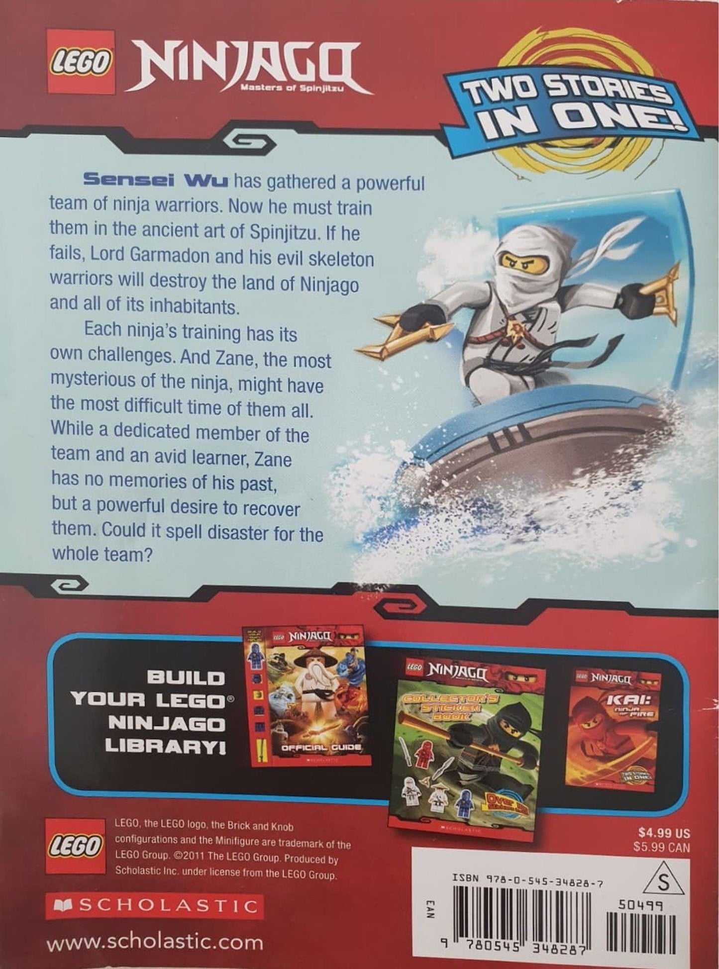 ZANE: Ninja of Ice Like New, 7-9 Yrs Recuddles.ch (6664904474809)