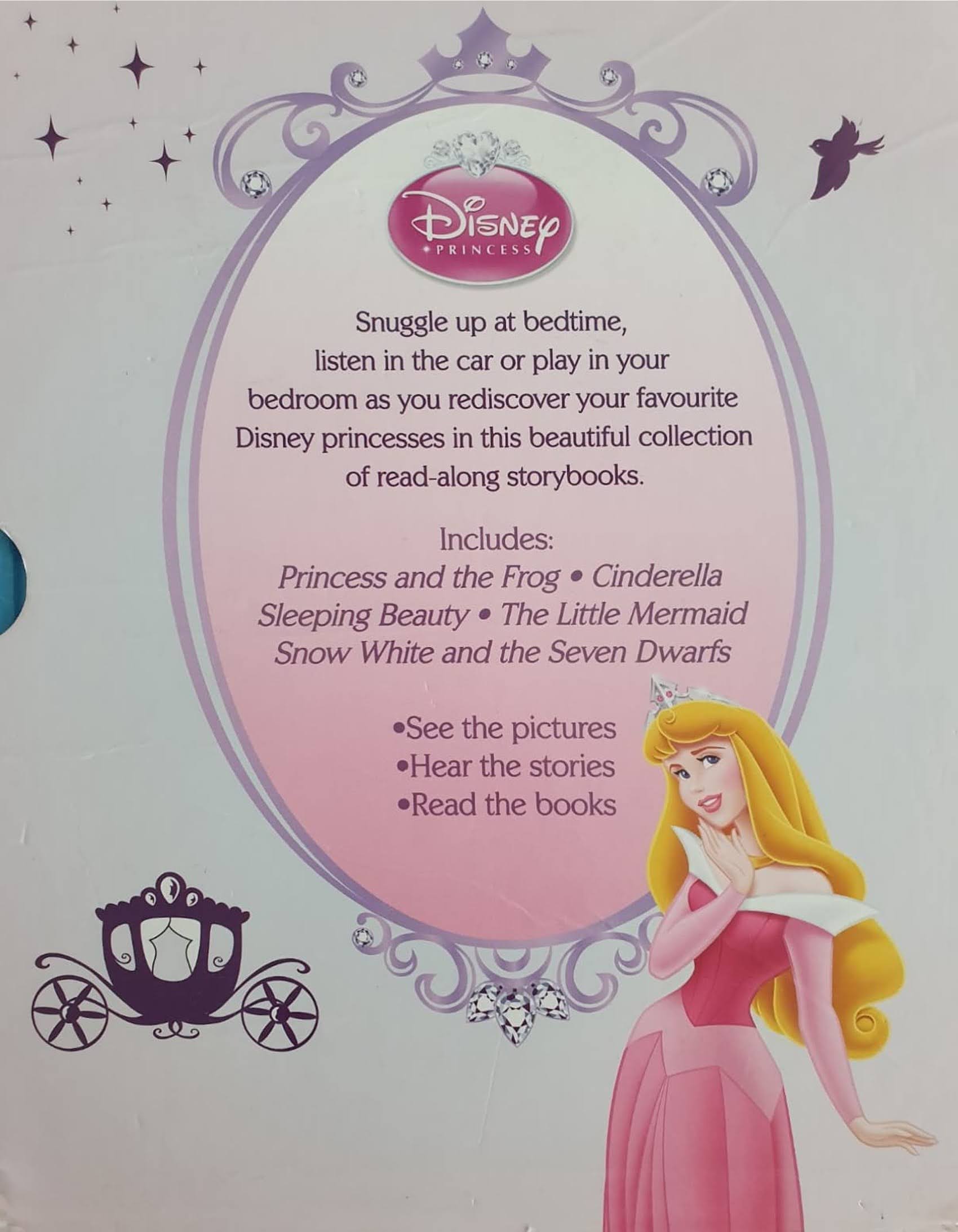 5 Books on Princess Tale Like New Disney  (6097249599673) (8337935302873)