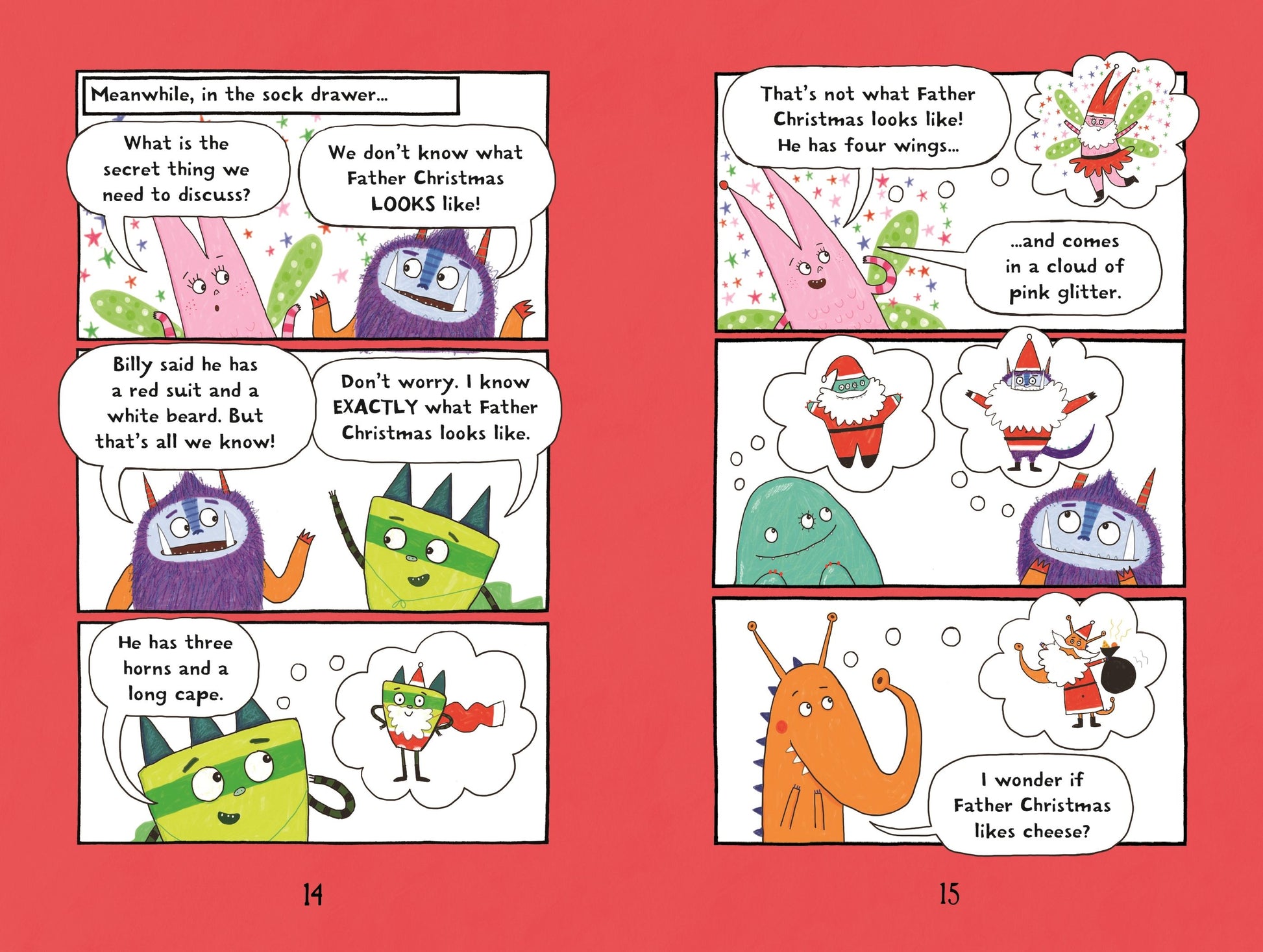 billy and the mini monsters characters Billy and the Mini Monsters (3 Books) – Recuddles.ch