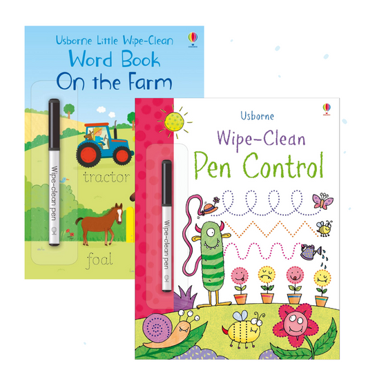 Clean and Wipe Books (2 Books) (8418708455641)