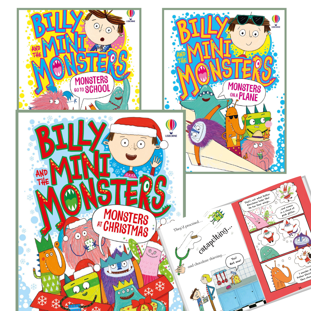 Billy and the Mini Monsters (3 Books) – Recuddles.ch
