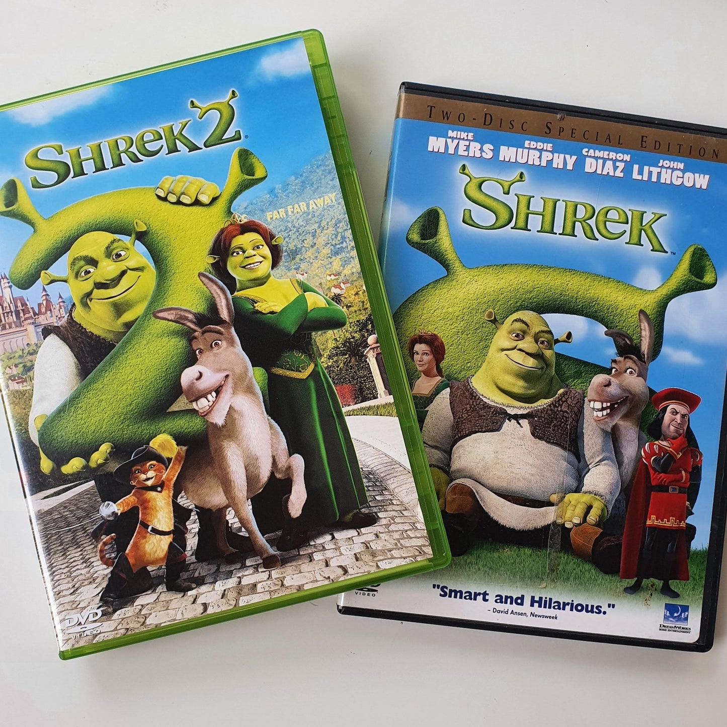 2 DVD: Shrek & Shrek 2 En, FR Shrek  (4601804324919)