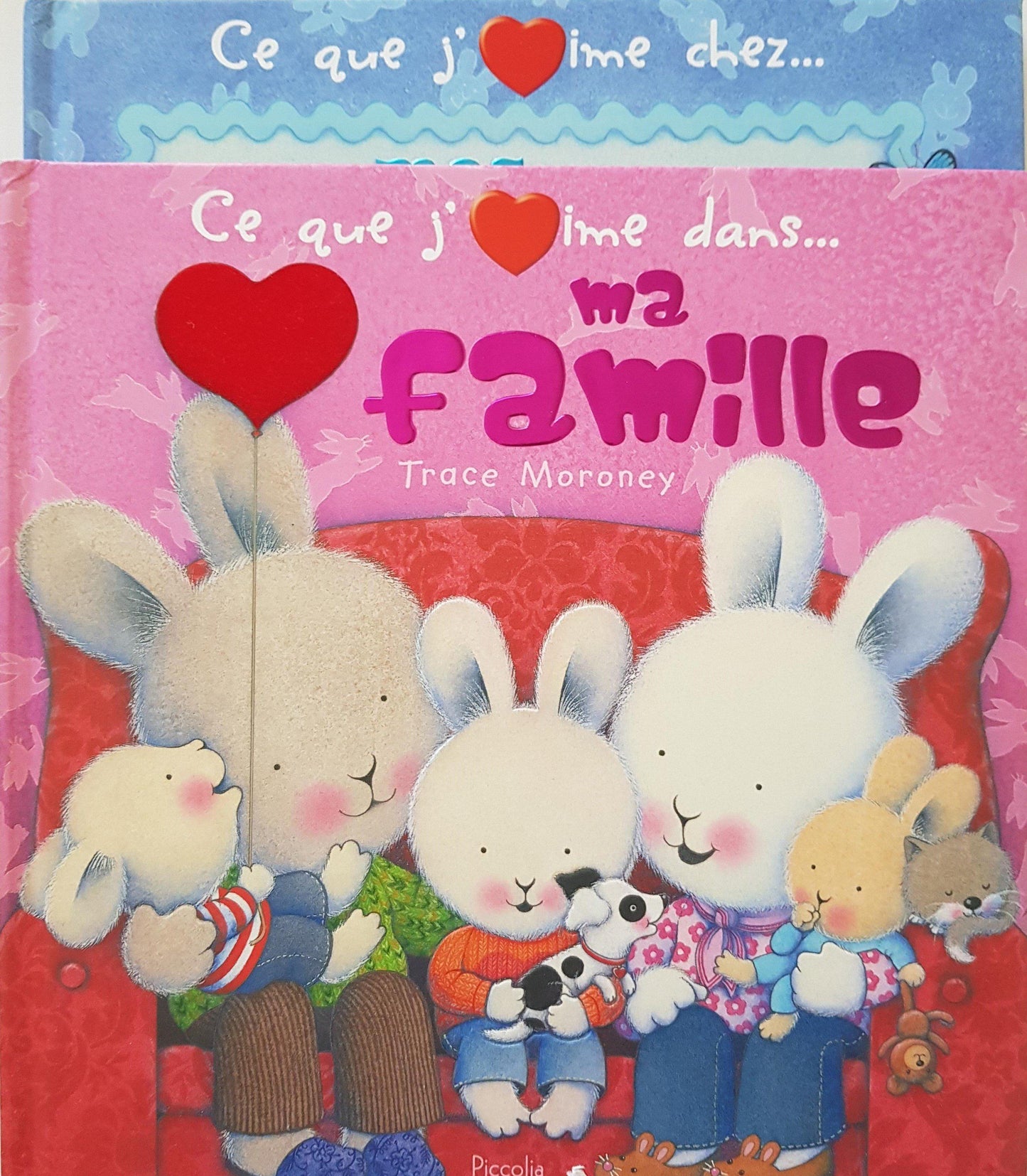 2 livre:Ce que j'aime ma famille & Ce que j'aime de amis Like New Not Applicable  (4593186308151)