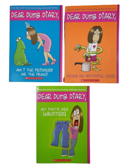 3 Books set : Dear Dumb Diary Like New, 9-12 Years Recuddles.ch  (7071892930745)