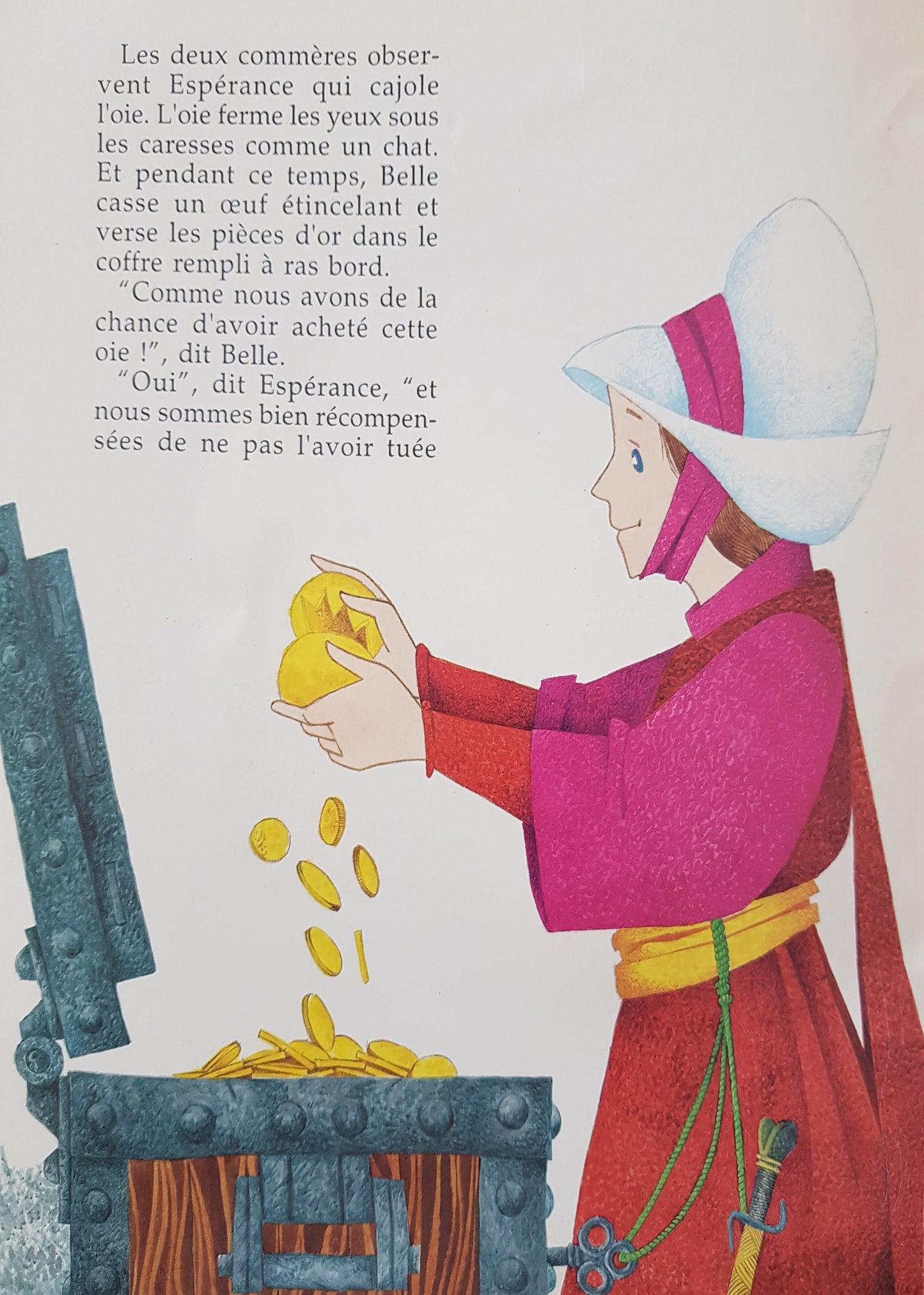 3 Livres: Le petit chaperon rouge, Blanche neige et les sept nains, L'oie aux oeufs d'or Well Read Not Applicable  (4598533652535)