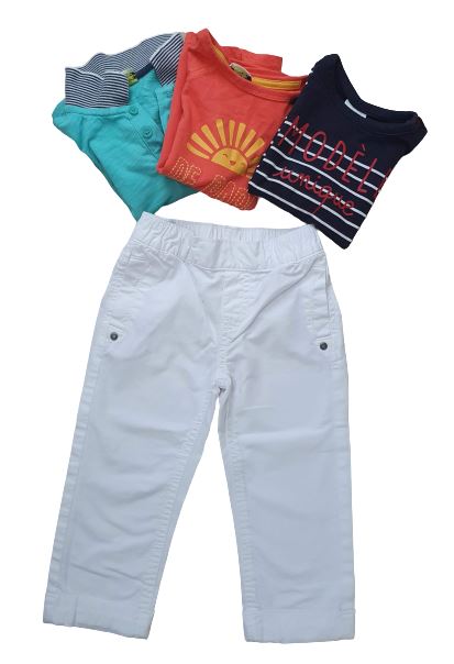 3 T-shirts+ Pant Grain de Ble, 24 months (86 cm) Grain de Ble  (4608319127607)