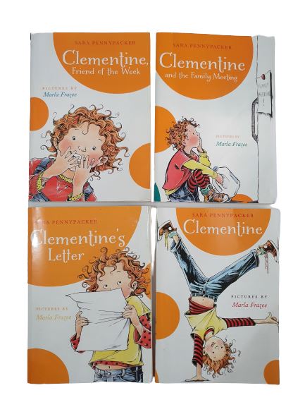4 Books set : Clementine Like New, 7-9 Years Recuddles.ch  (7071894012089)