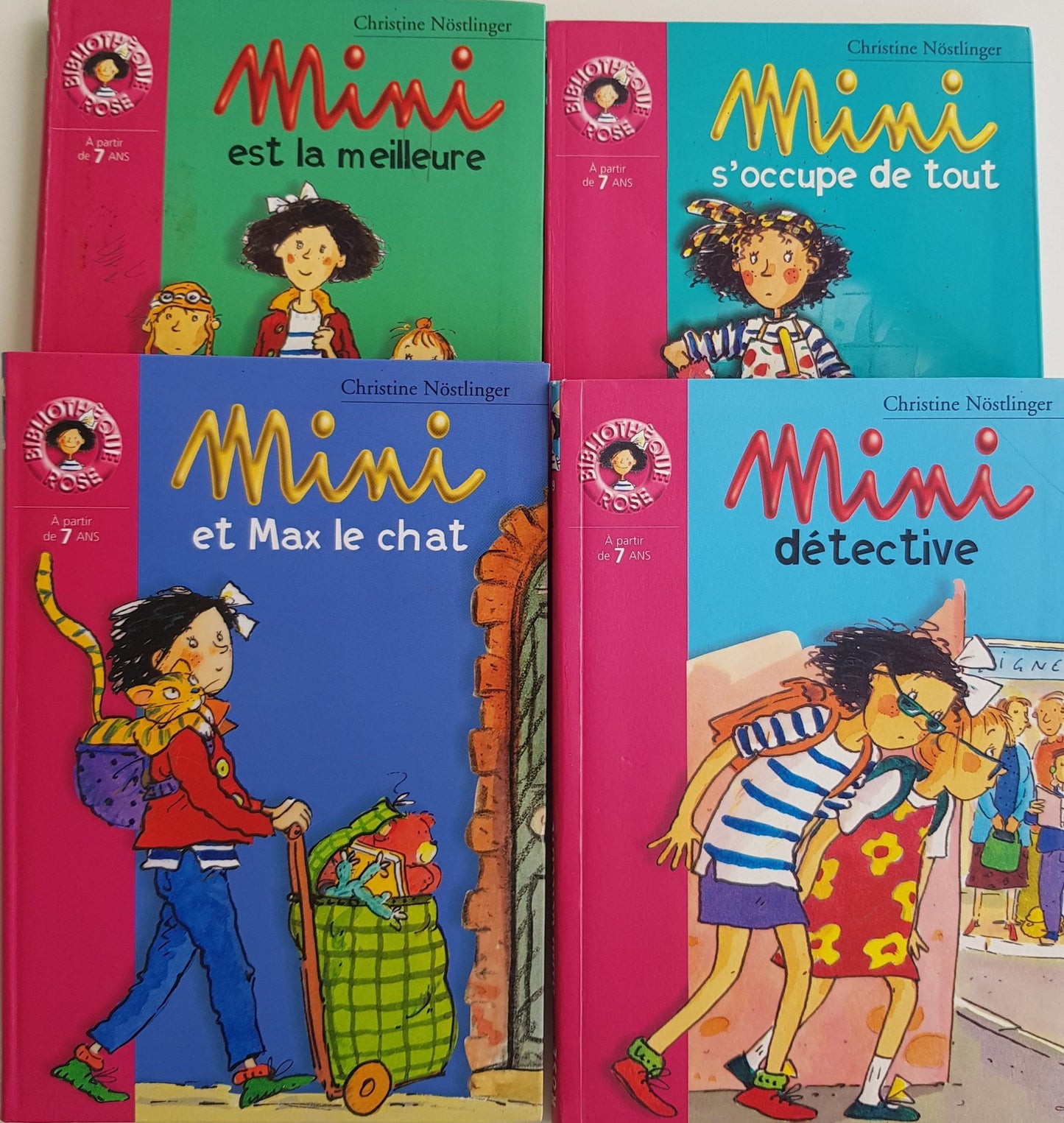 4 Livres: Mini - Détective, Et Max le chat, Est la Meilleure, S'occupe de tout Very Good Not Applicable  (4605663674423)
