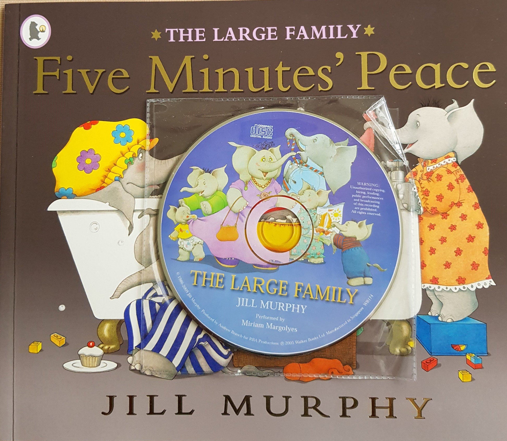 5 books : The Large Family Like New Jill Murphy  (4613605752887)