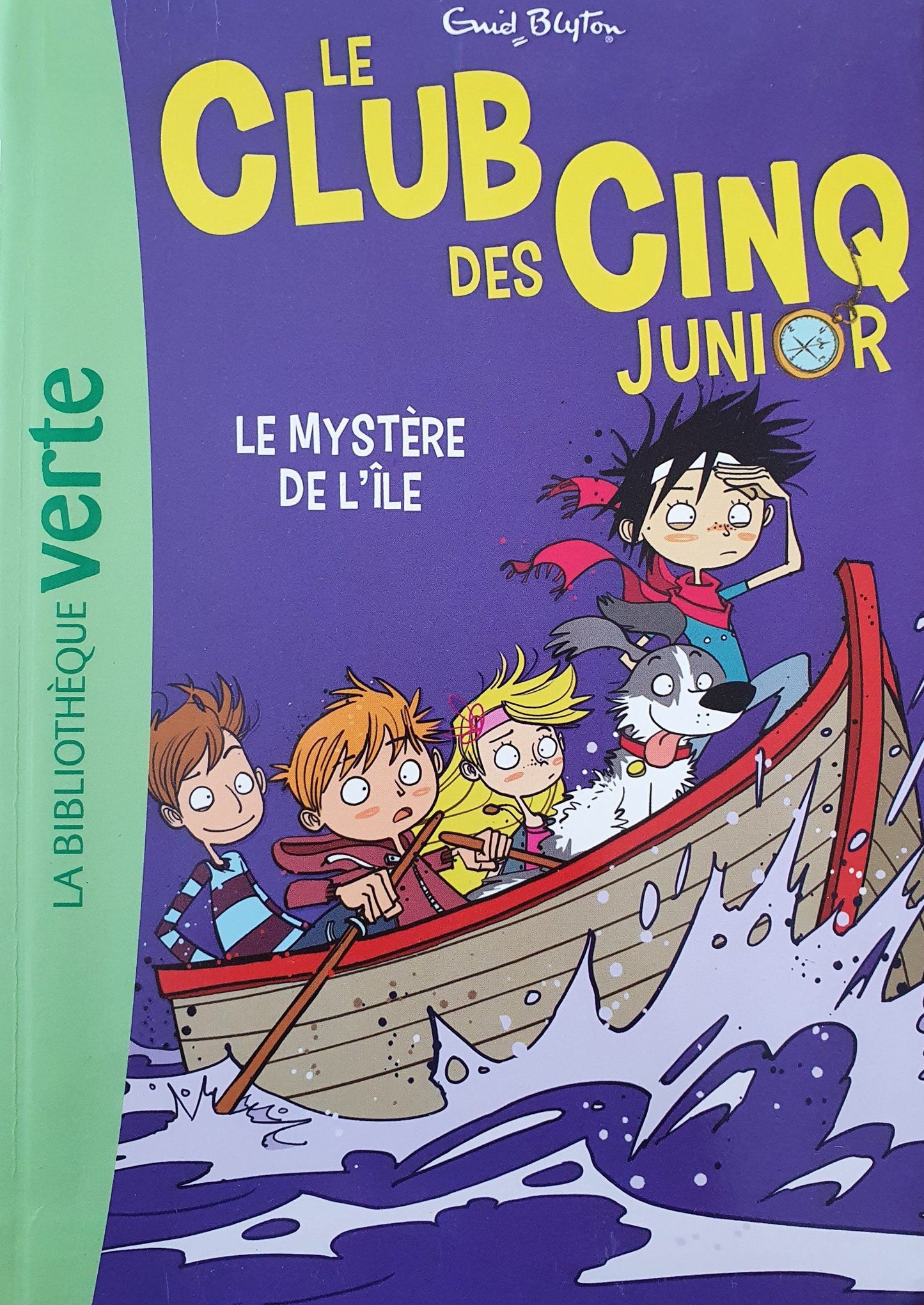 6 Books set (Le Club de Cinq Junior) Like New, 6- 8 years Enid Blyton  (7661584646361)