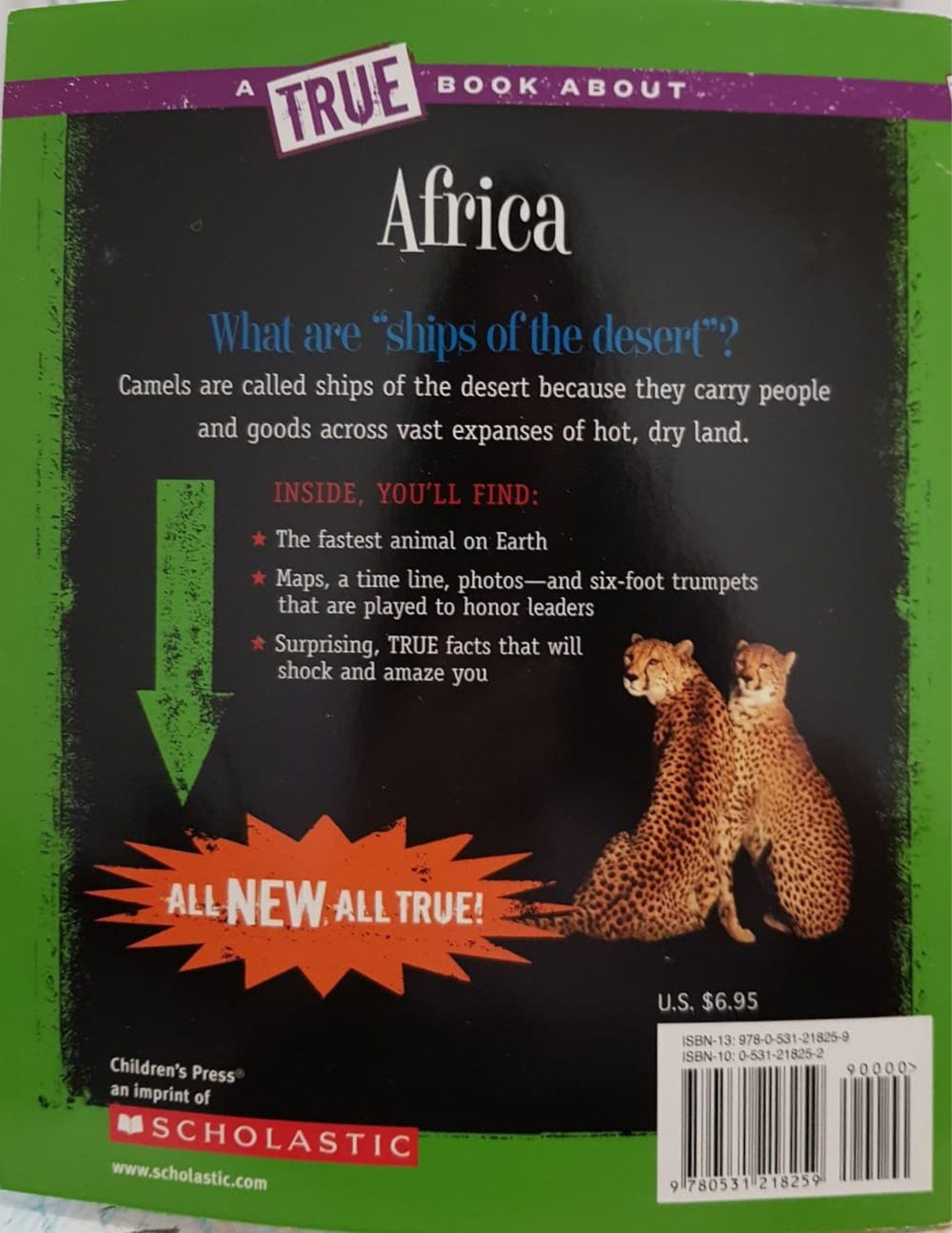 A True Book AFRICA Like New, 8-10 Yrs Recuddles.ch  (6706330730681)