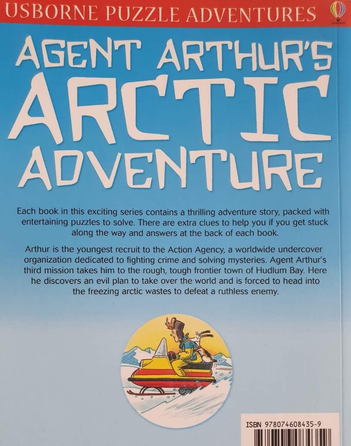 Agent Arthur's Arctic Adventure Like New Usborne  (6088809152697)