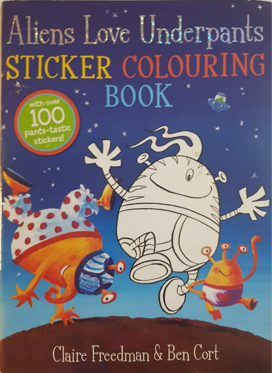 Aliens Love Underpants Stickers and colouring Book Well Read Recuddles.ch  (6228979646649)