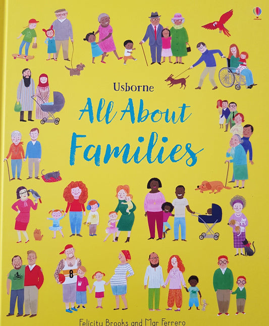 All About Families New Usborne  (6269193224377)