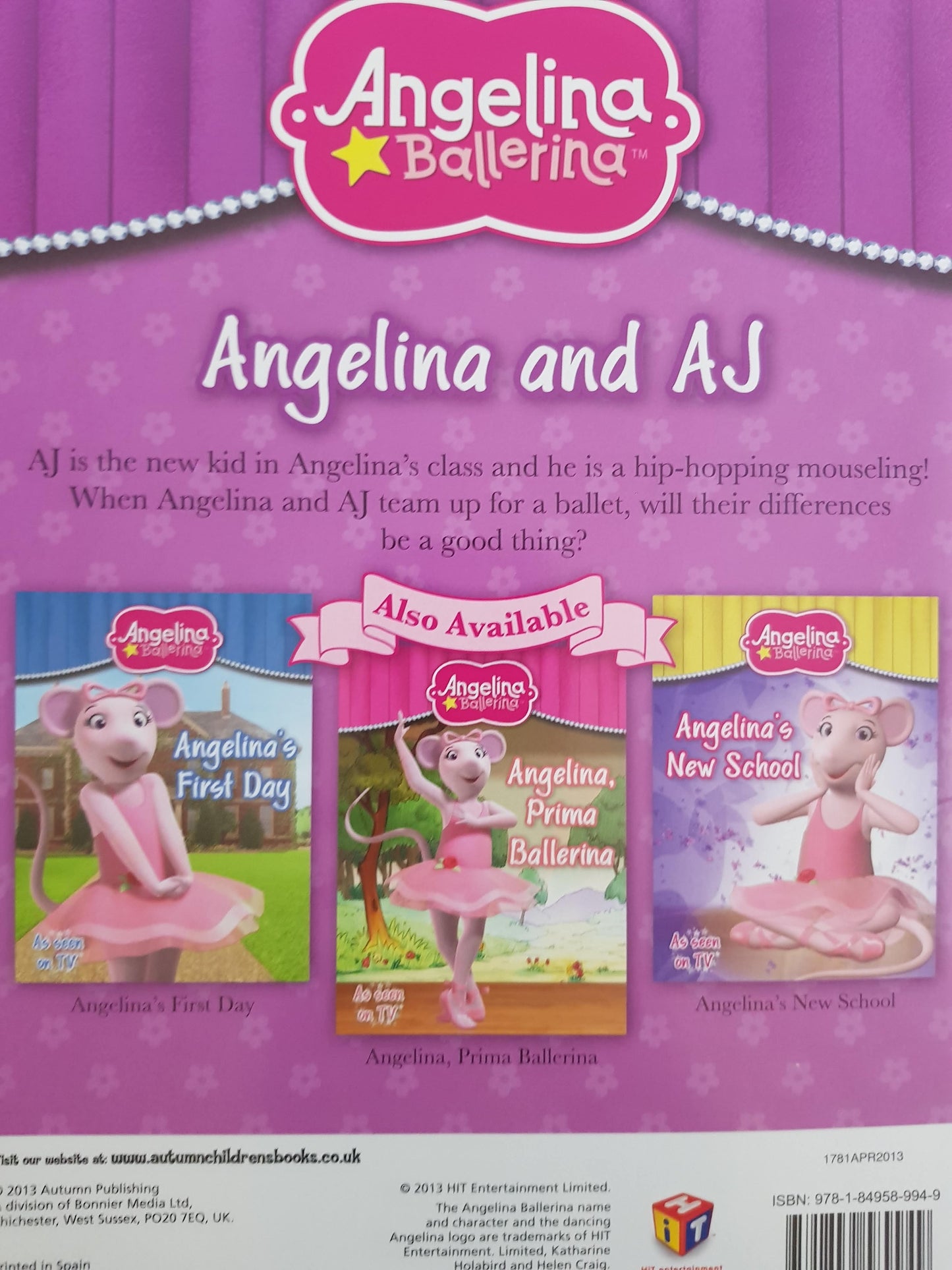 Angelina and AJ Like New Angelina  (6086187974841)