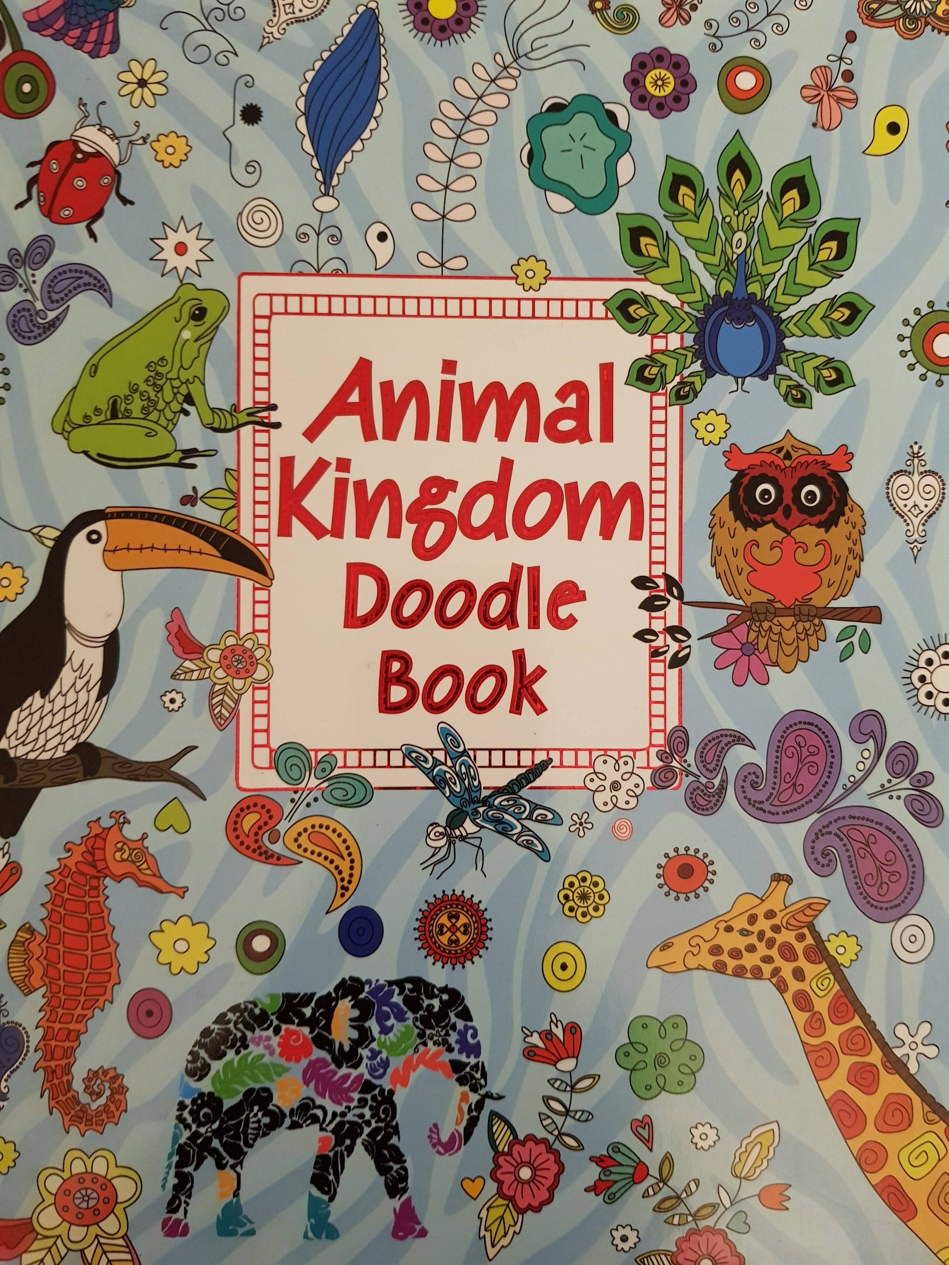 Animal Kingdom Doodle Book Like New NA  (4621818298423)