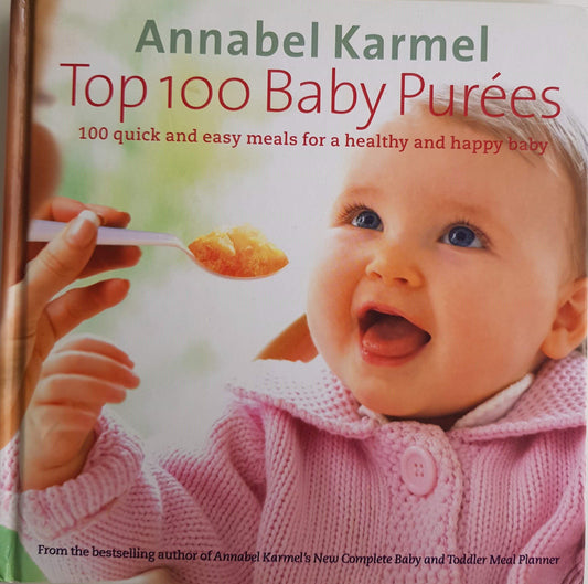 Annabel Karmel-Top 100 Baby Purées Like New Not Applicable  (4603217805367)