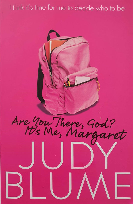 Are you there, God, It's Me, Margaret by Judy Blume Like New Not Applicable  (4601484247095)