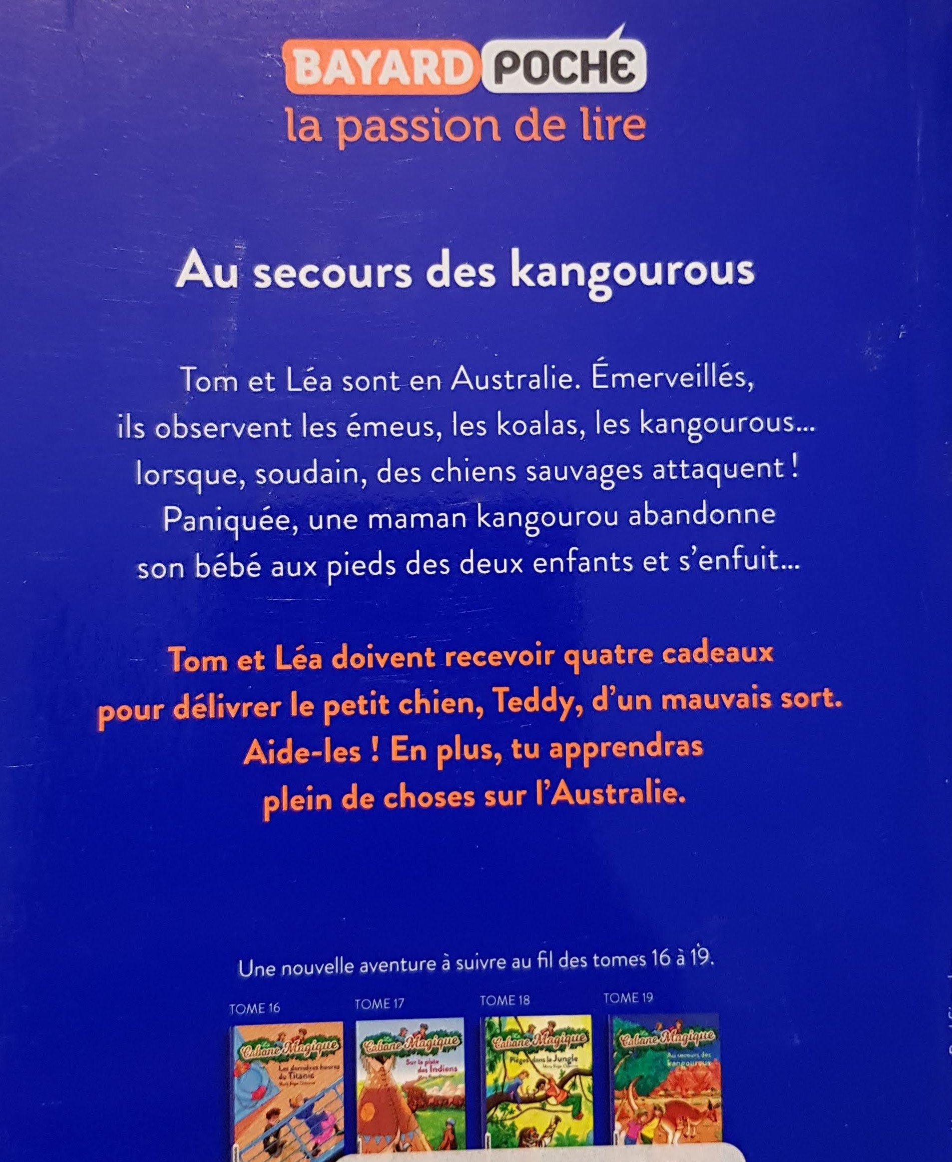 Au Secours des Kandourous Like New La Cabane Magique  (4625105616951)