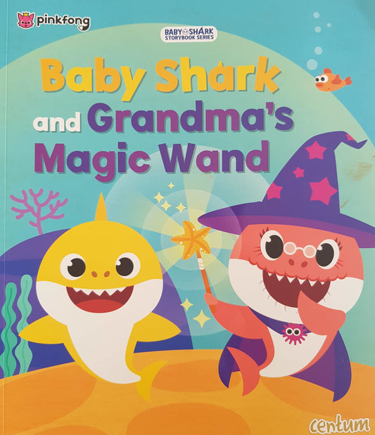 Baby Shark and Grandma's Magic wand Like New Recuddles.ch  (6229015331001)